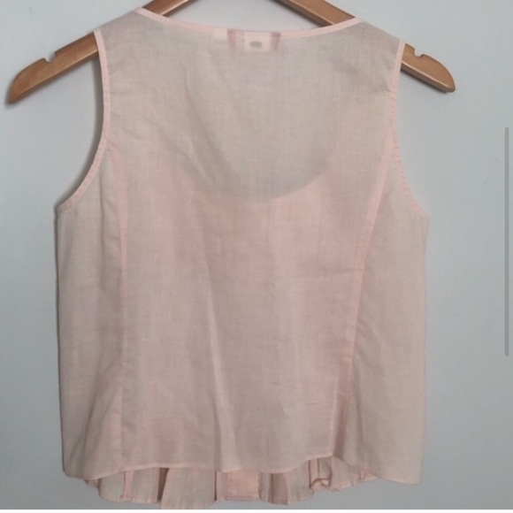 Barney’s CO-OP Blush Crop Top Size Small - Picture 2 of 5